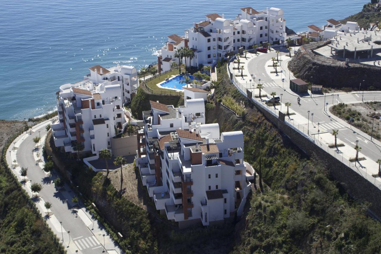Impresionante apartamento vista mar frontal Torrox Esterno foto