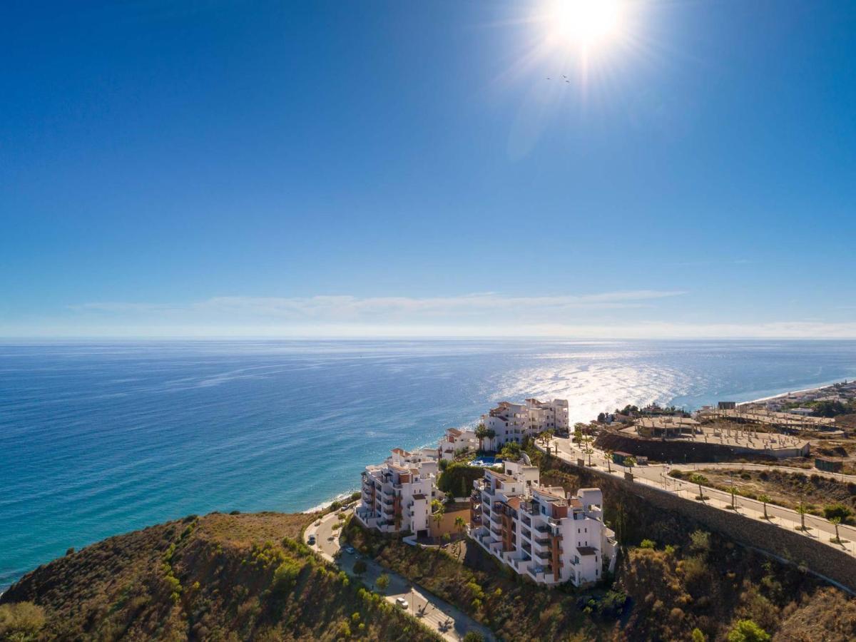 Impresionante apartamento vista mar frontal Torrox Esterno foto
