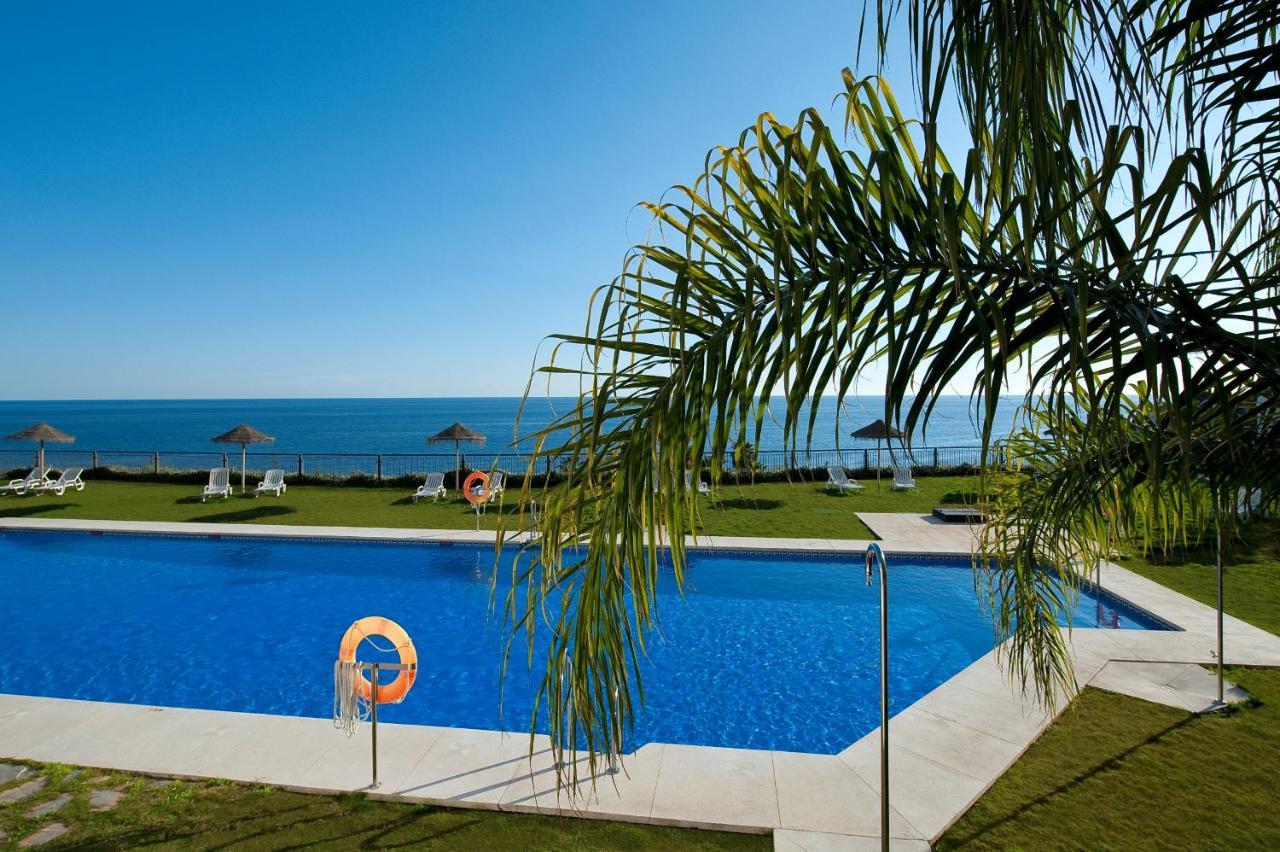 Impresionante apartamento vista mar frontal Torrox Esterno foto
